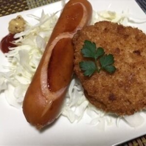 お肉屋さん生メンチ♪フライパンでサックリな焼き方♡